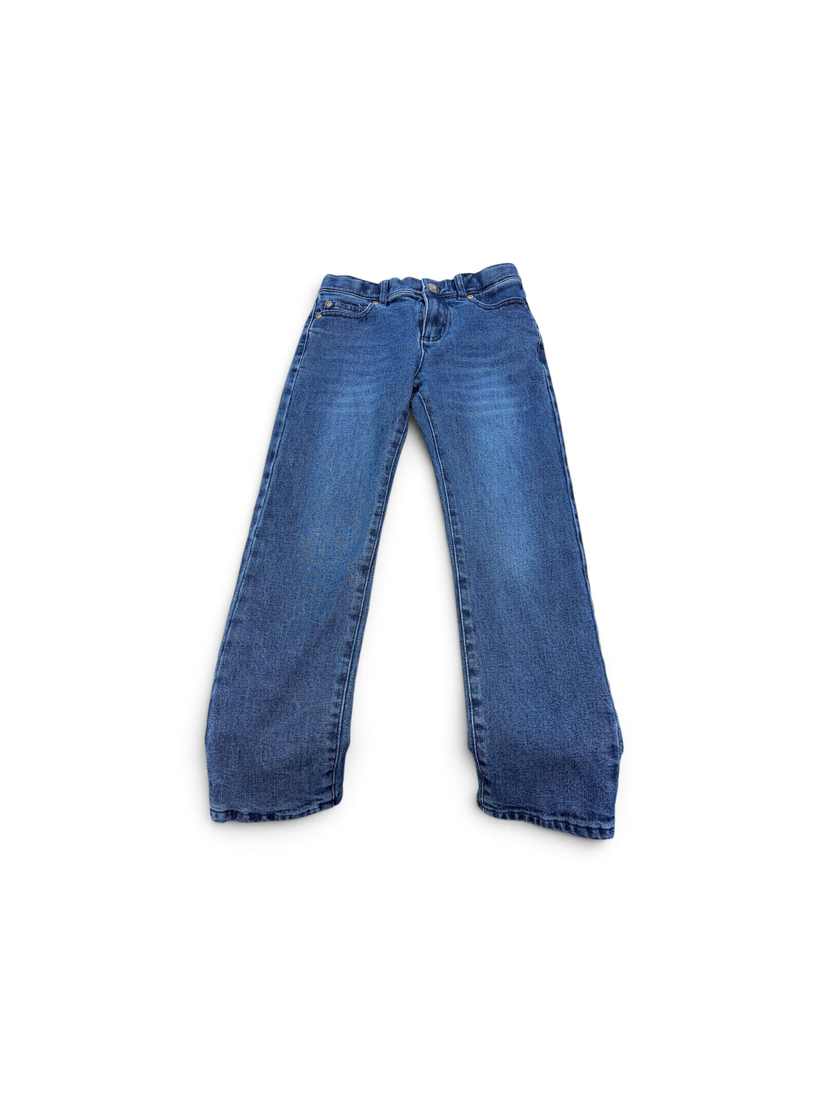 Blue Jack Denim Flannel Lined Straight Jeans, 7T
