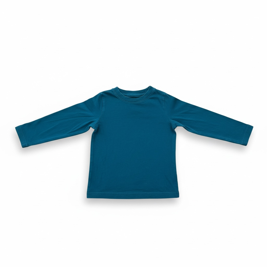 Green Primary Long Sleeve, 2T