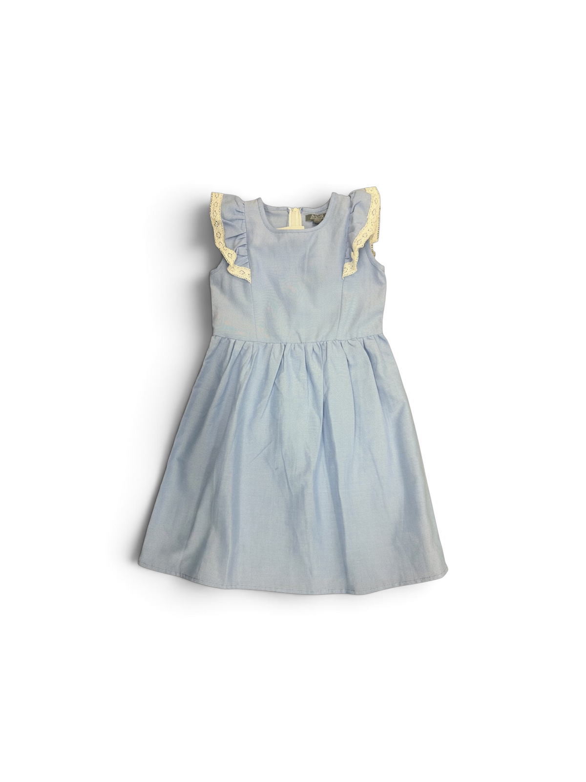 Blue A.T.U.N. Flutter Sleeve Sundress, 6T (Brand New with Tags)
