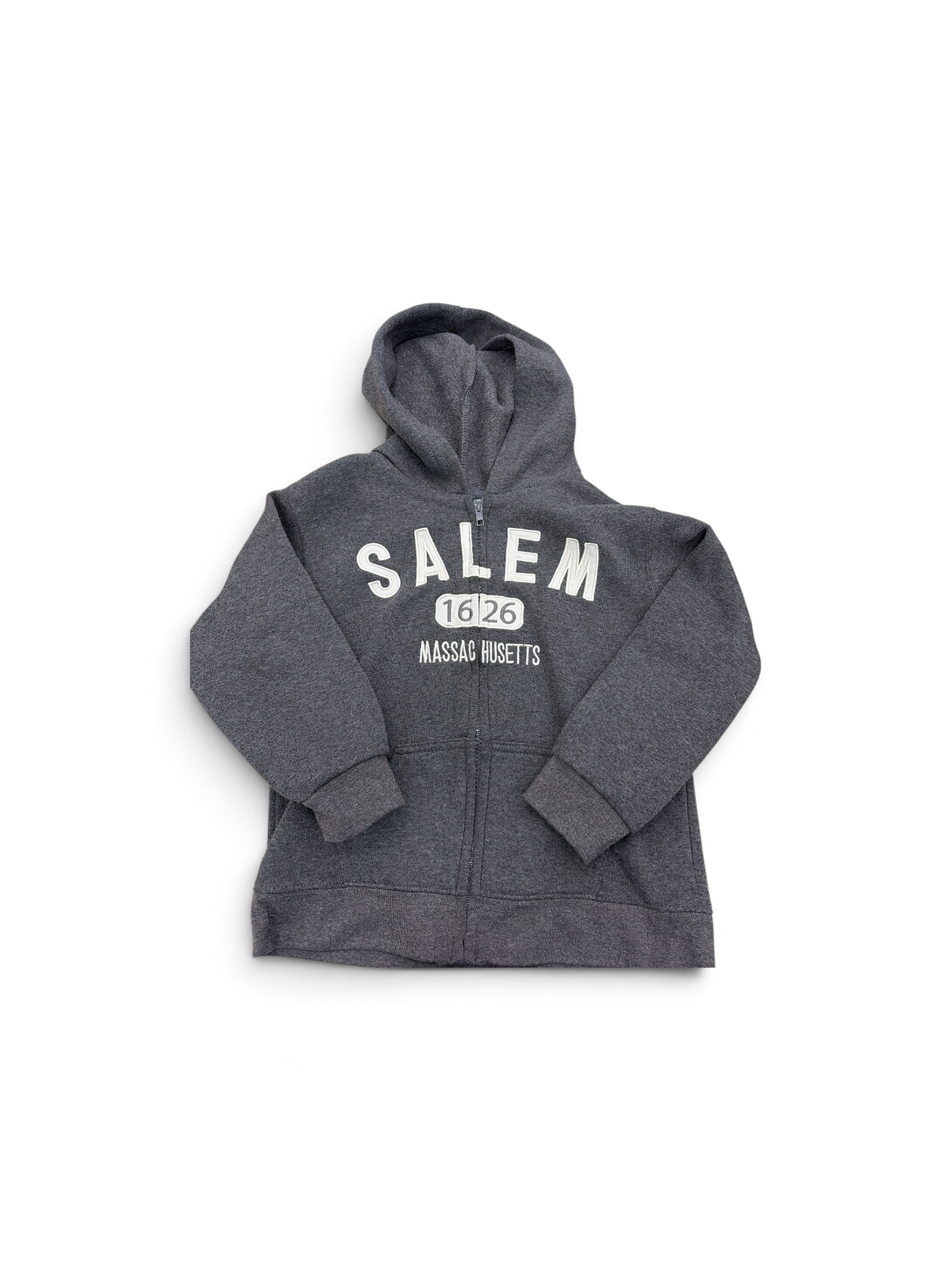 Gray Teemax Salem Hoodie, 8Y