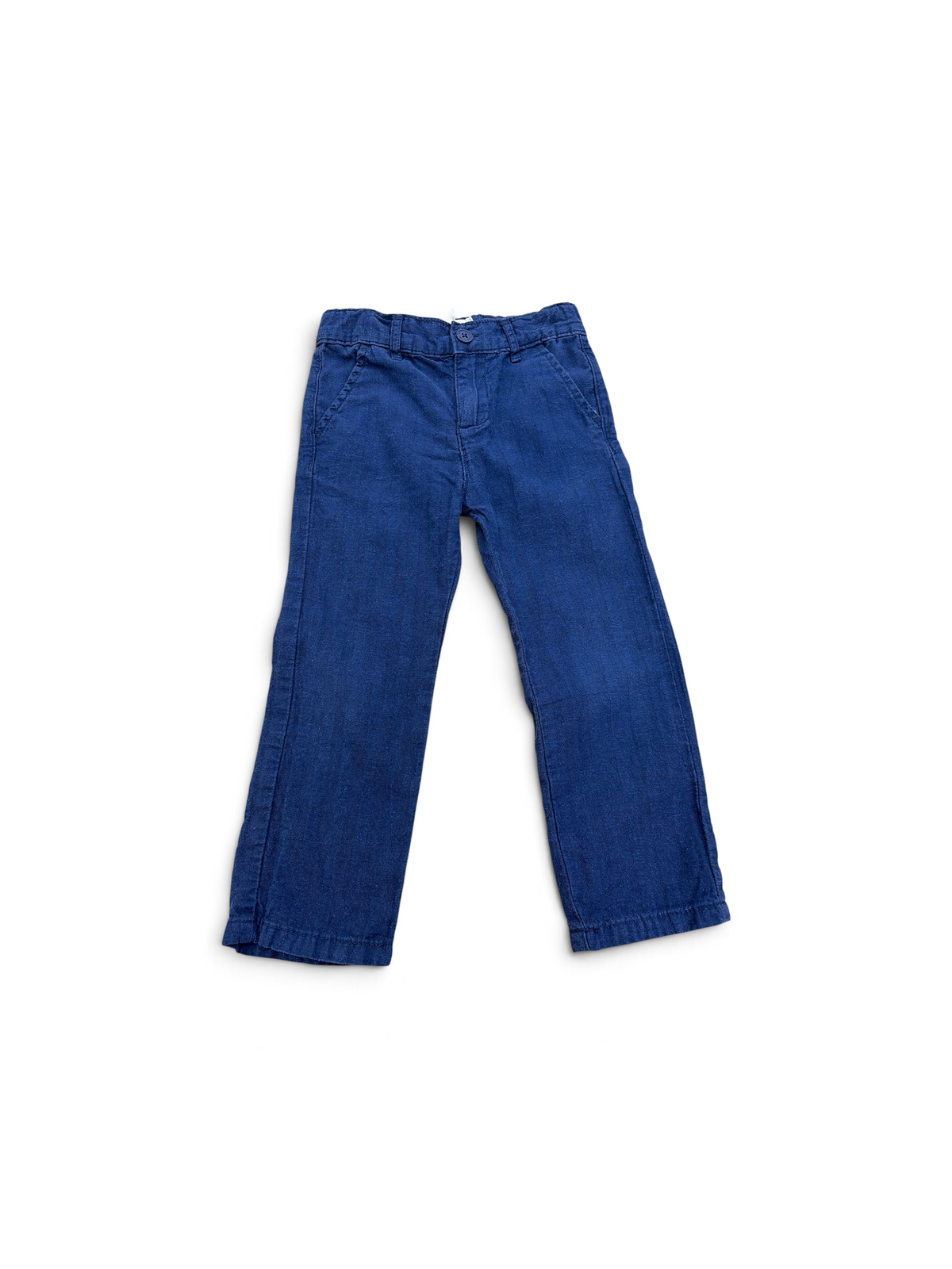 Navy Appaman Linen Pants, 3T