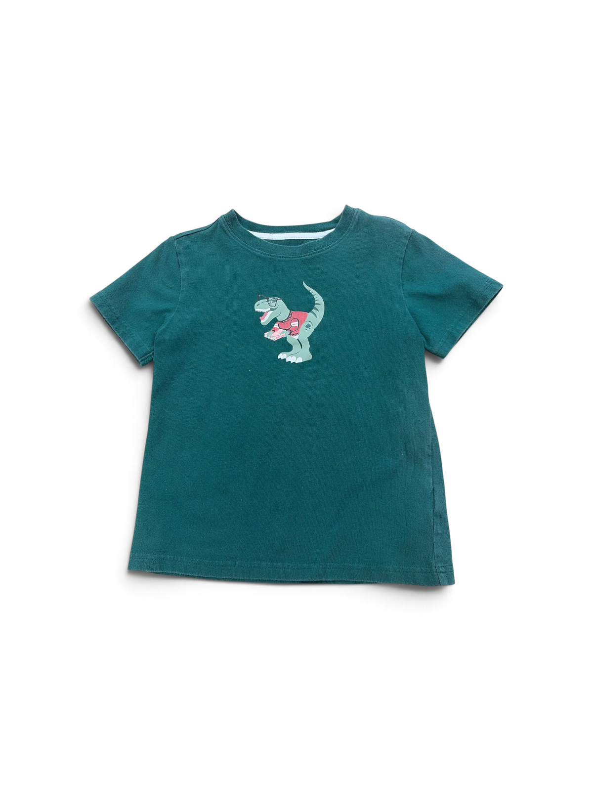 Green  Janie & Jack Dinosaur Tee, 5T