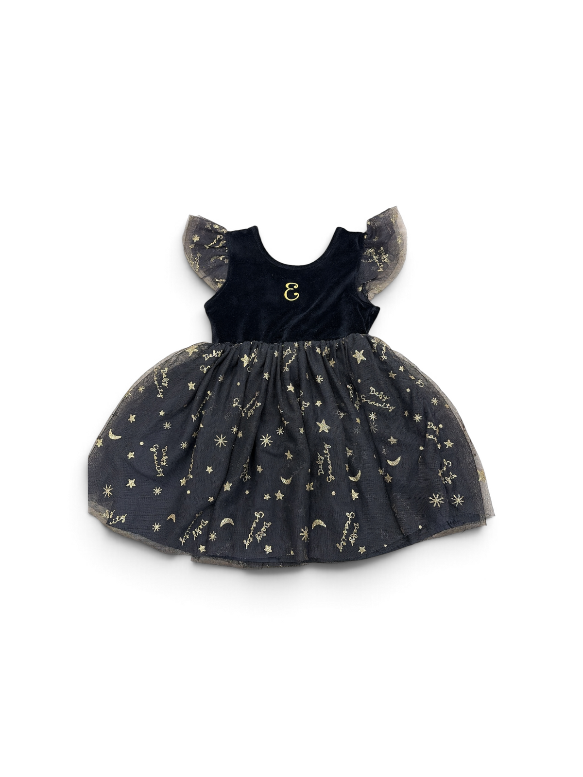 Black/Gold Modern Moments Wicked Dress, 3T