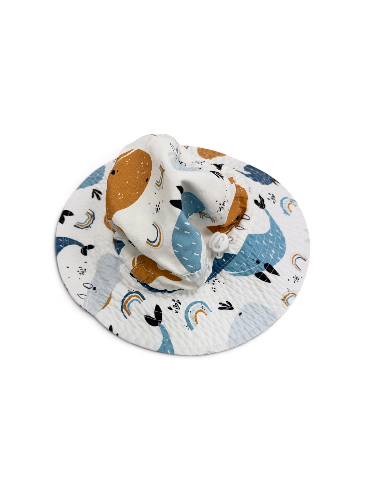 White  Whale Bucket Hat, 12-18M