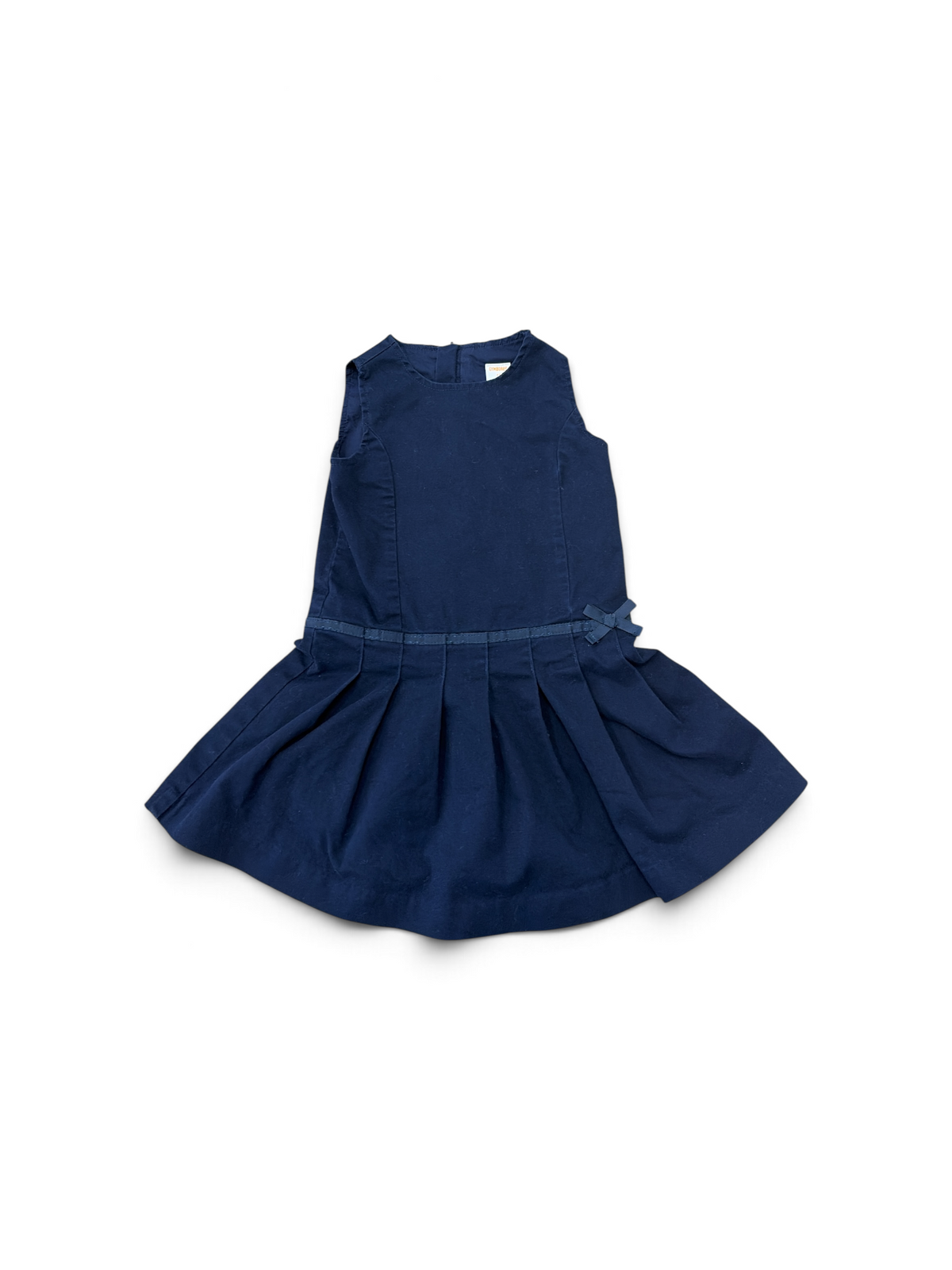 Navy Gymboree Bow Dress, 4T