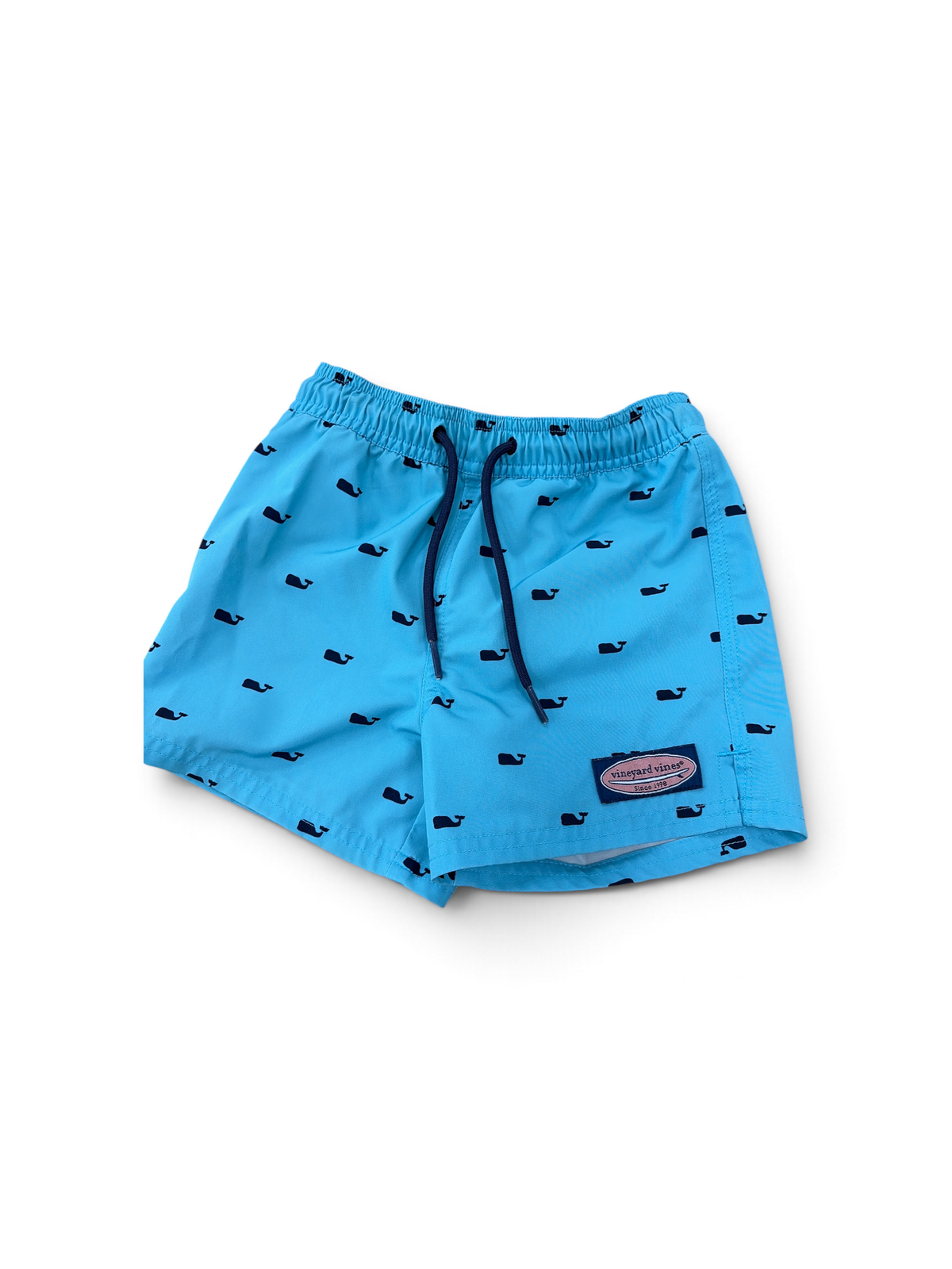 Turquoise Vineyard Vines Swim Trunks, 4T
