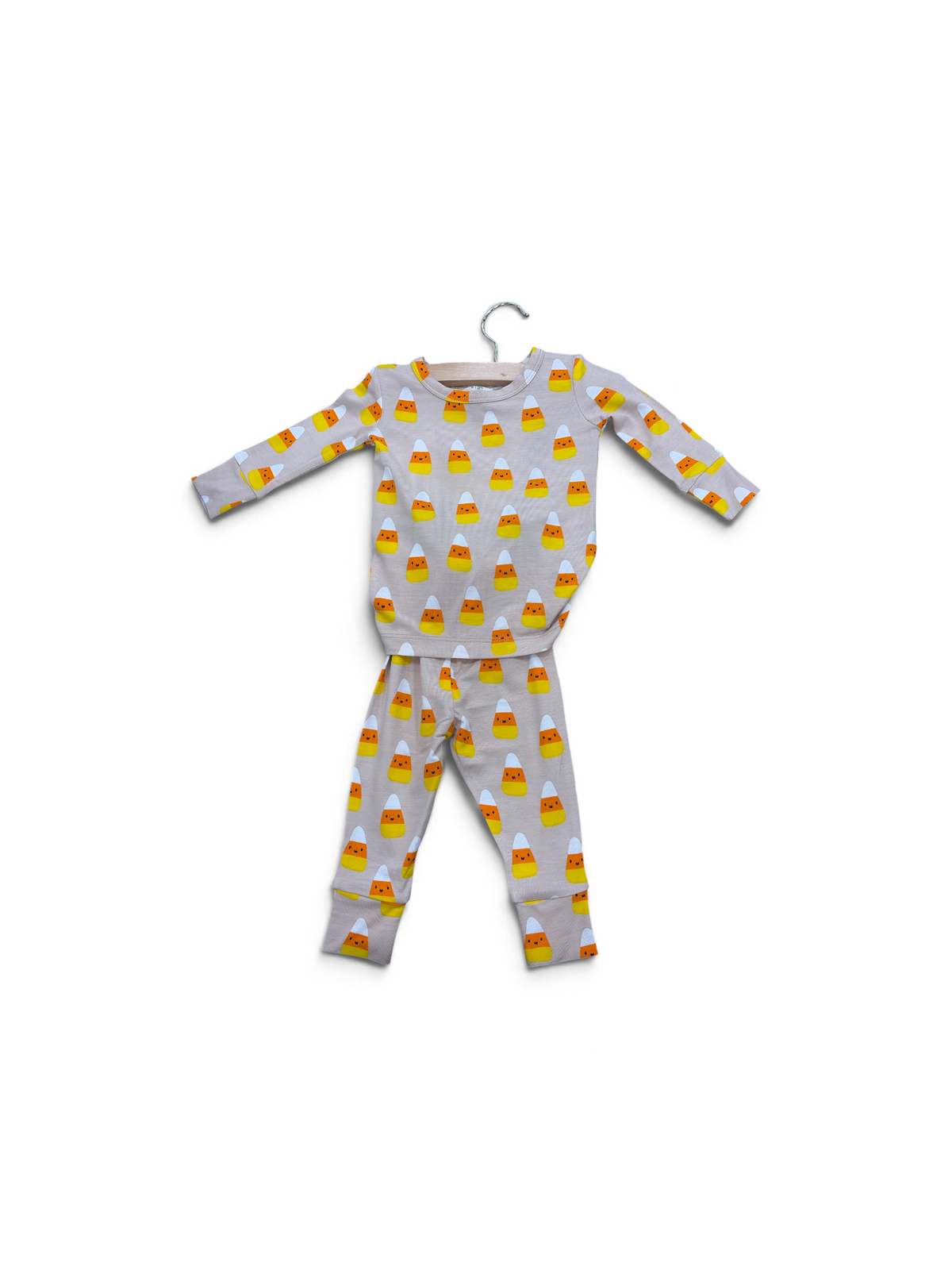 Tan SpearmintLove Candy Corn PJ Set, 12M (Brand New with Tags)