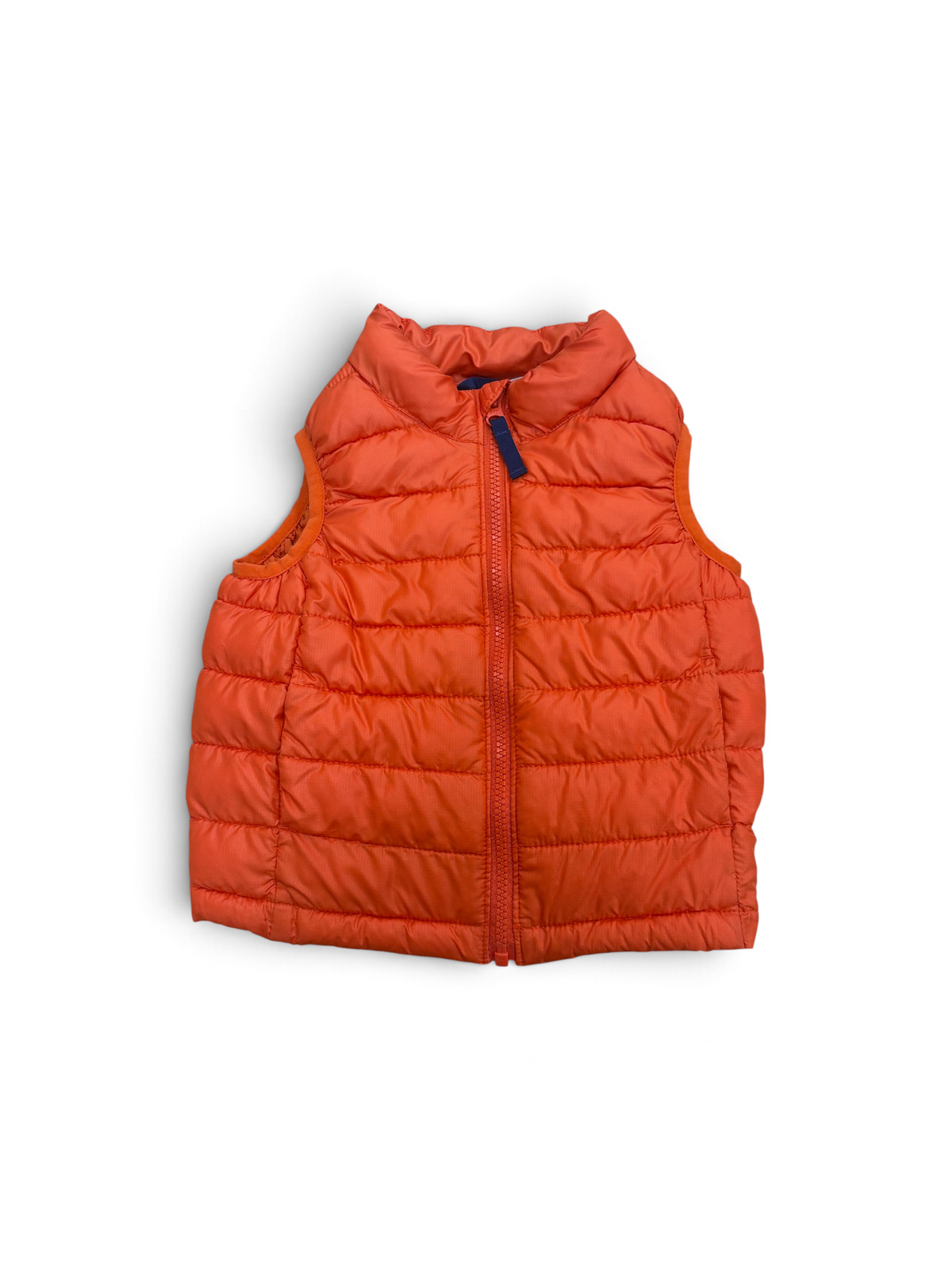 Orange Primary Puffy Vest, 3T