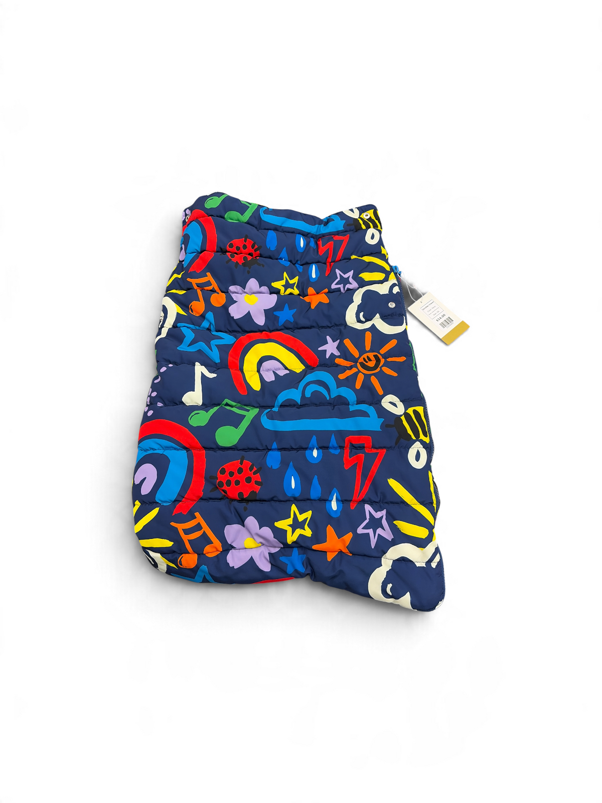 Navy Stella McCartney Drawing Stroller Cover, OS