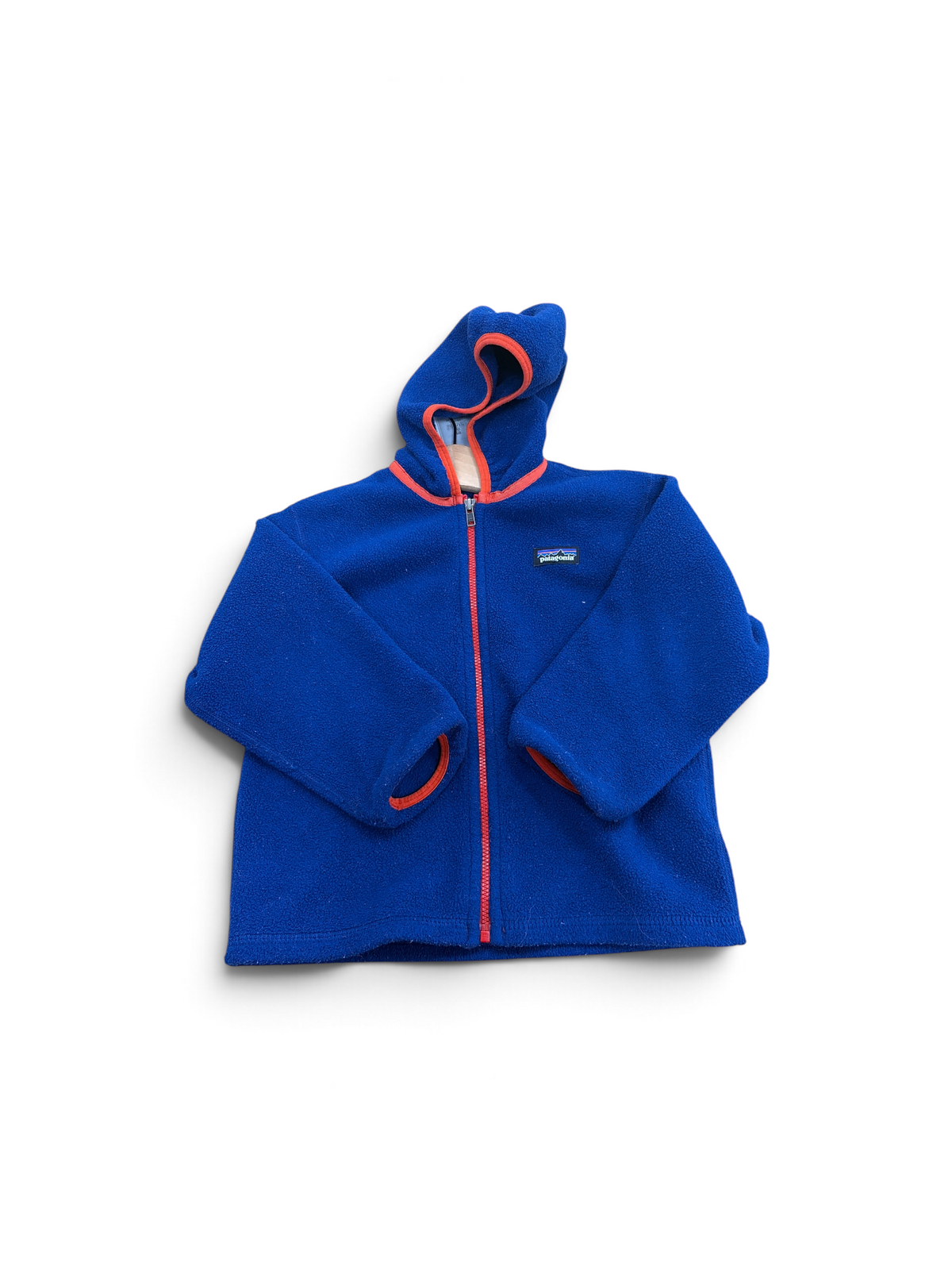 Blue/Orange Patagonia Fleece, 3T