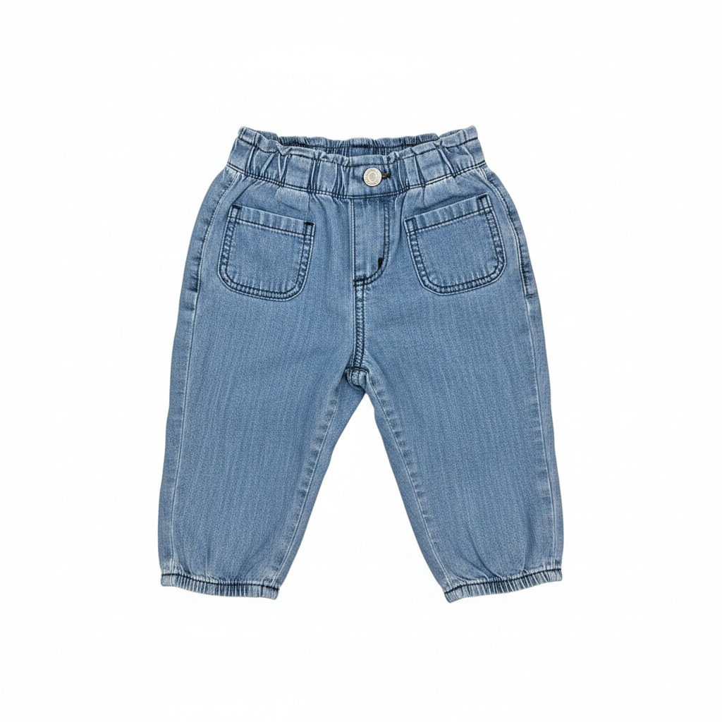 Blue Baby Gap Fleece-Lined Jeans, 12-18M