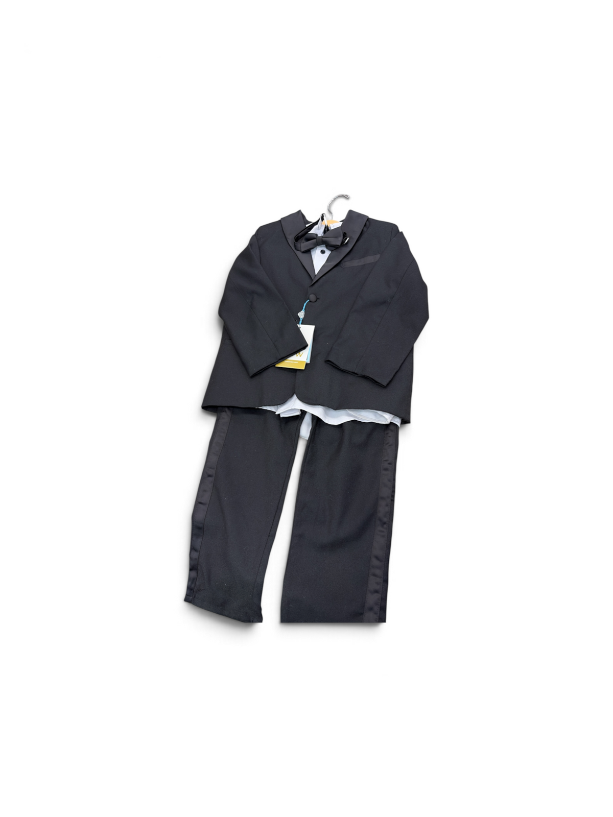 Black/White Andy & Evan 4-Piece Suit