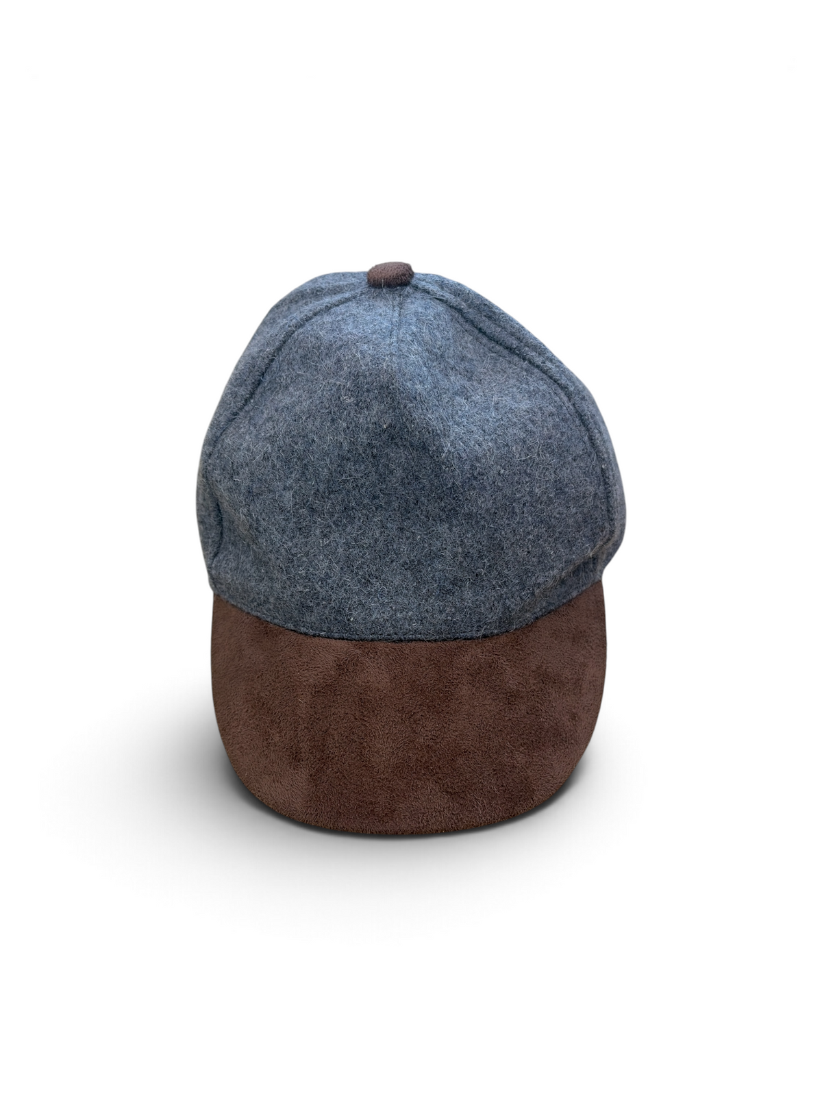 Gray/Brown Janie and Jack Baseball Cap, 2-3T