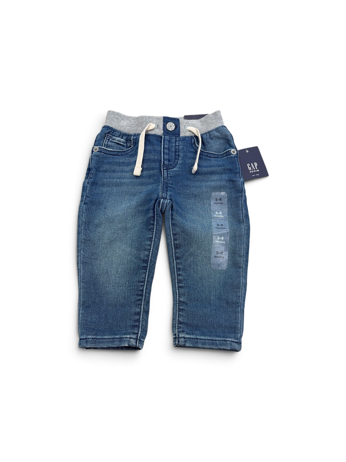 Blue Baby Gap My First Easy Slim, 3-6M (New with Tags)