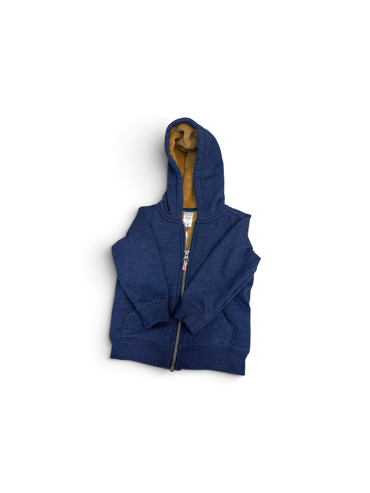 Blue Carter's Sherpa Hoodie, 24M