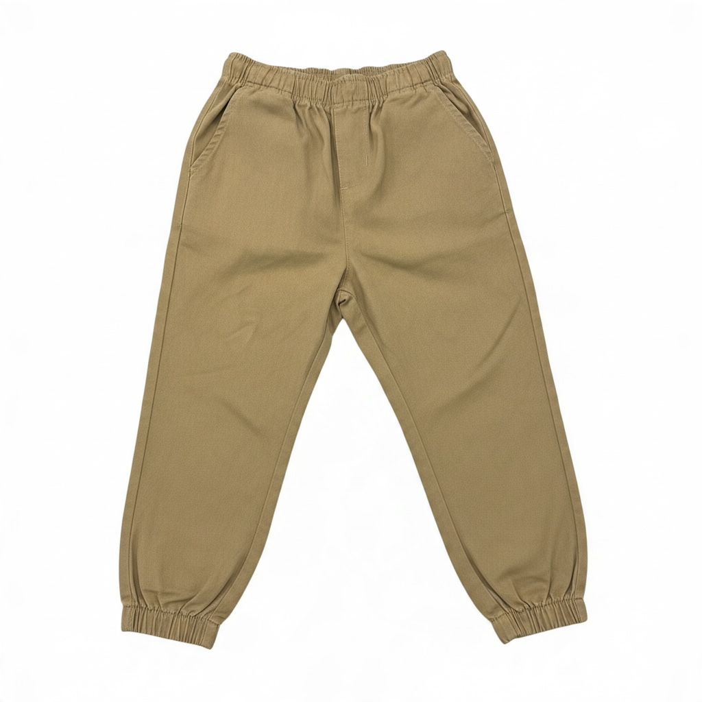 Olive paperdenim&cloth Drawstring Khakis , 4T