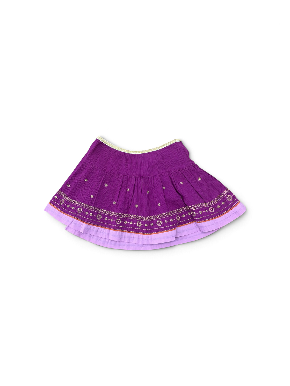 Purple/Gold Old Navy Skirt, 6-7Y (Brand New with Tags)