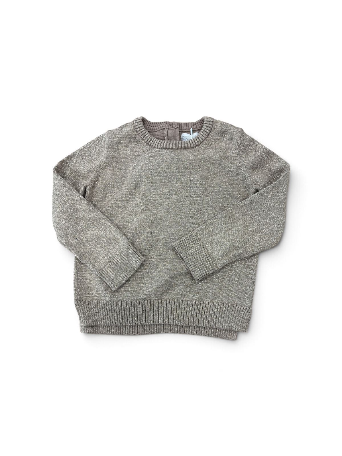 Gold Gymboree Shimmer Sweater, 18-24M