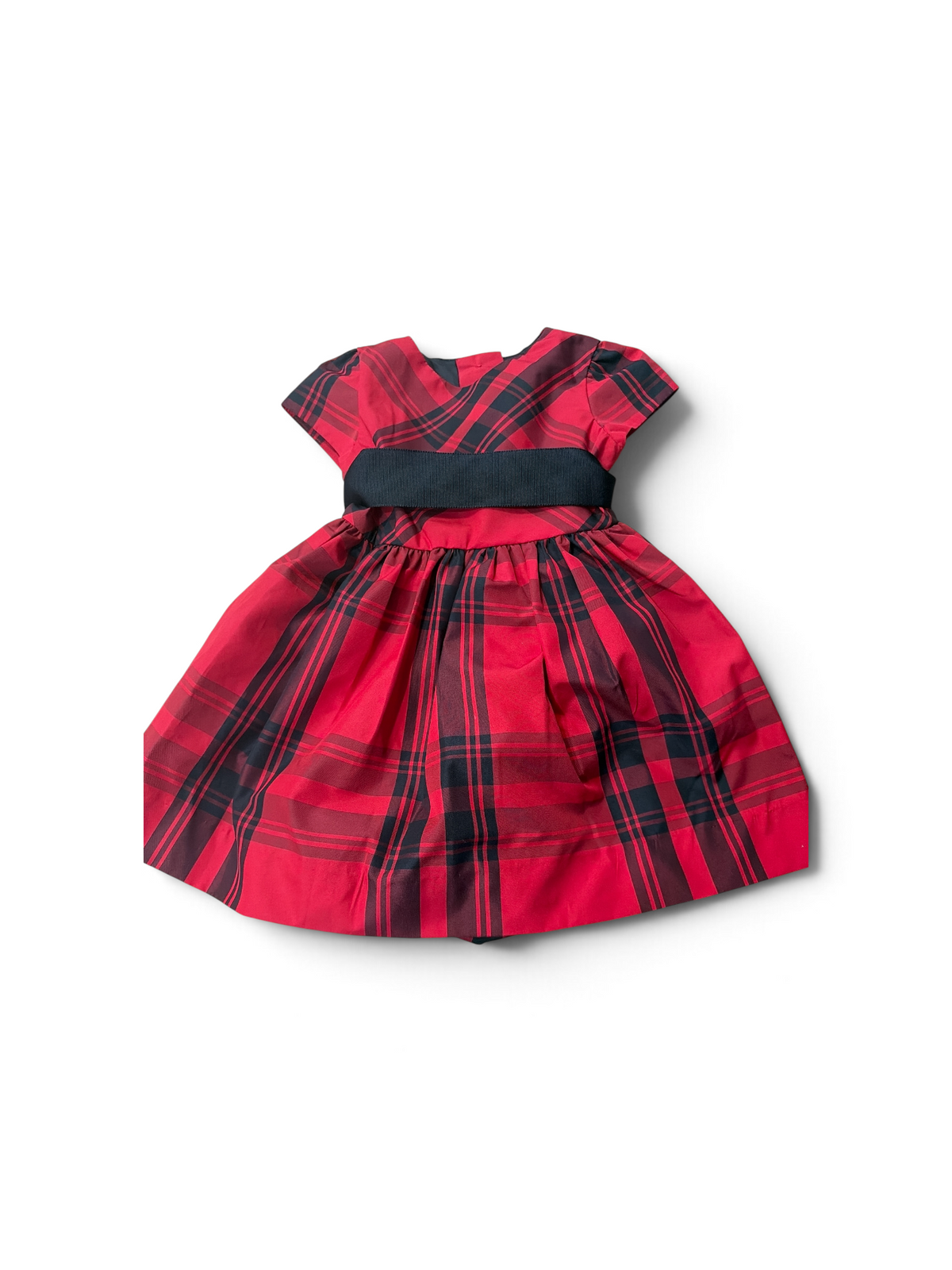Red/Black Ralph Lauren Buffalo Holiday Dress, 6M (Brand New with Tags)