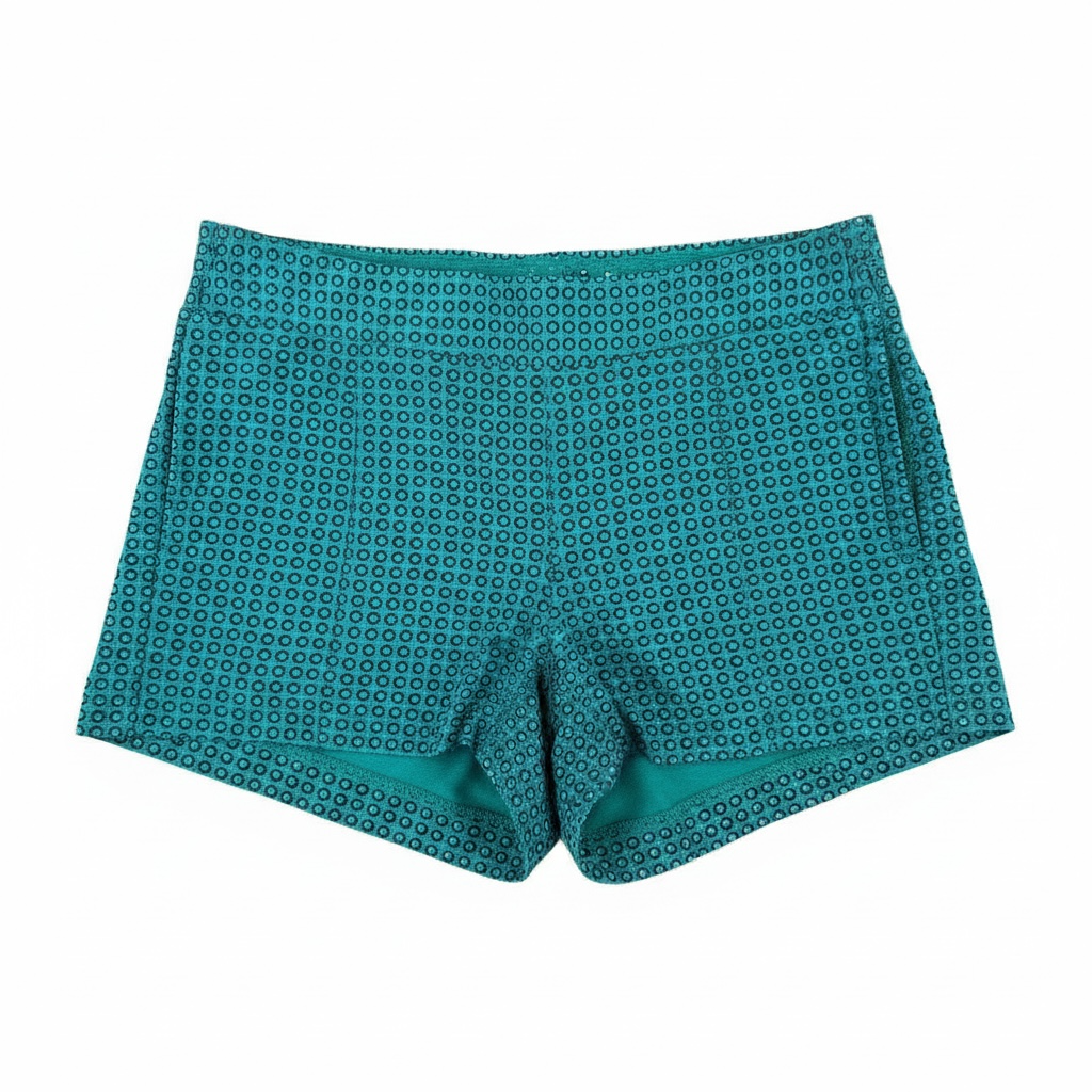 Green Janie and Jack Circle Shorts, 2T