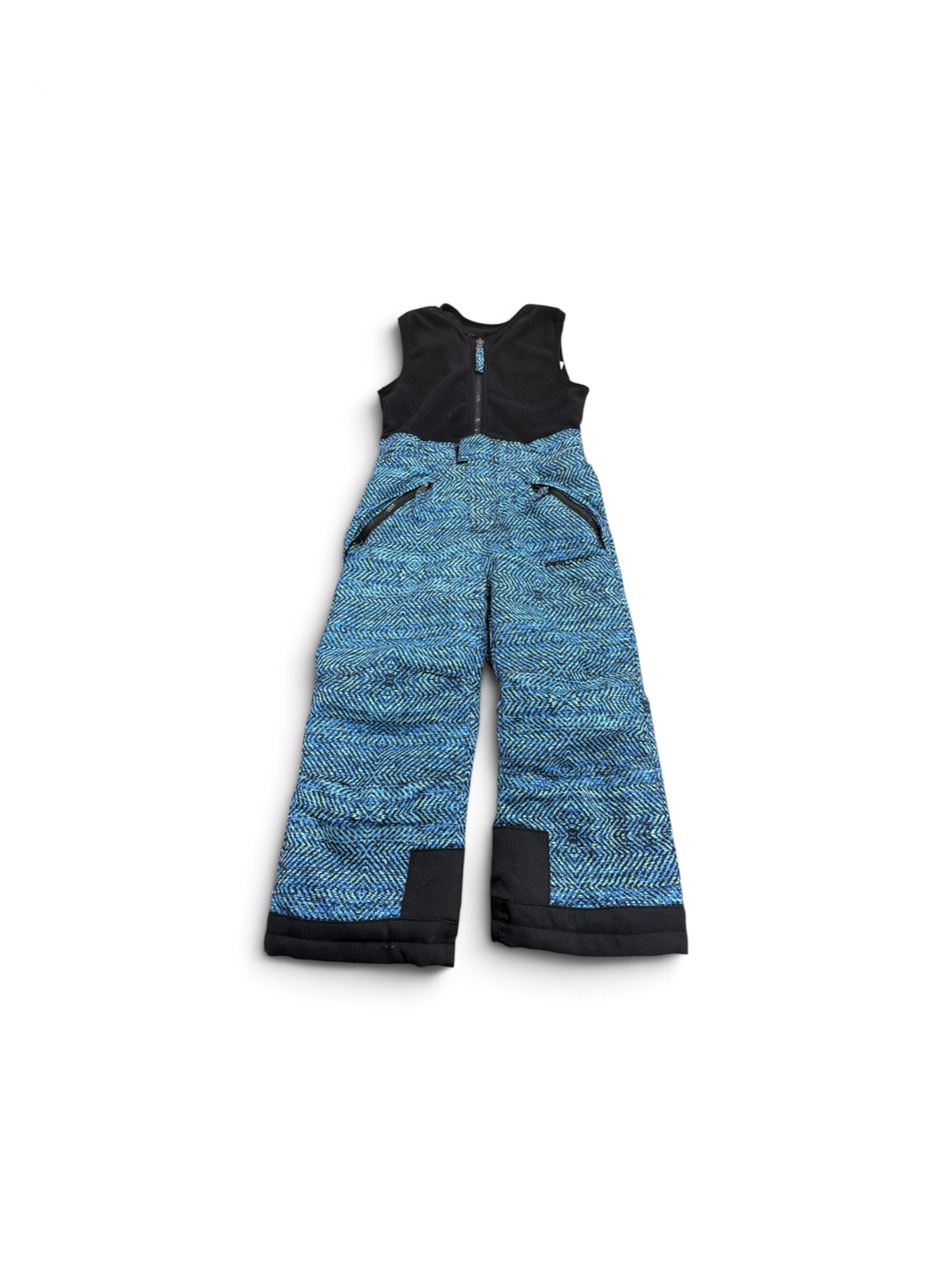 Blue/Black Artix Snow Bib, 4T
