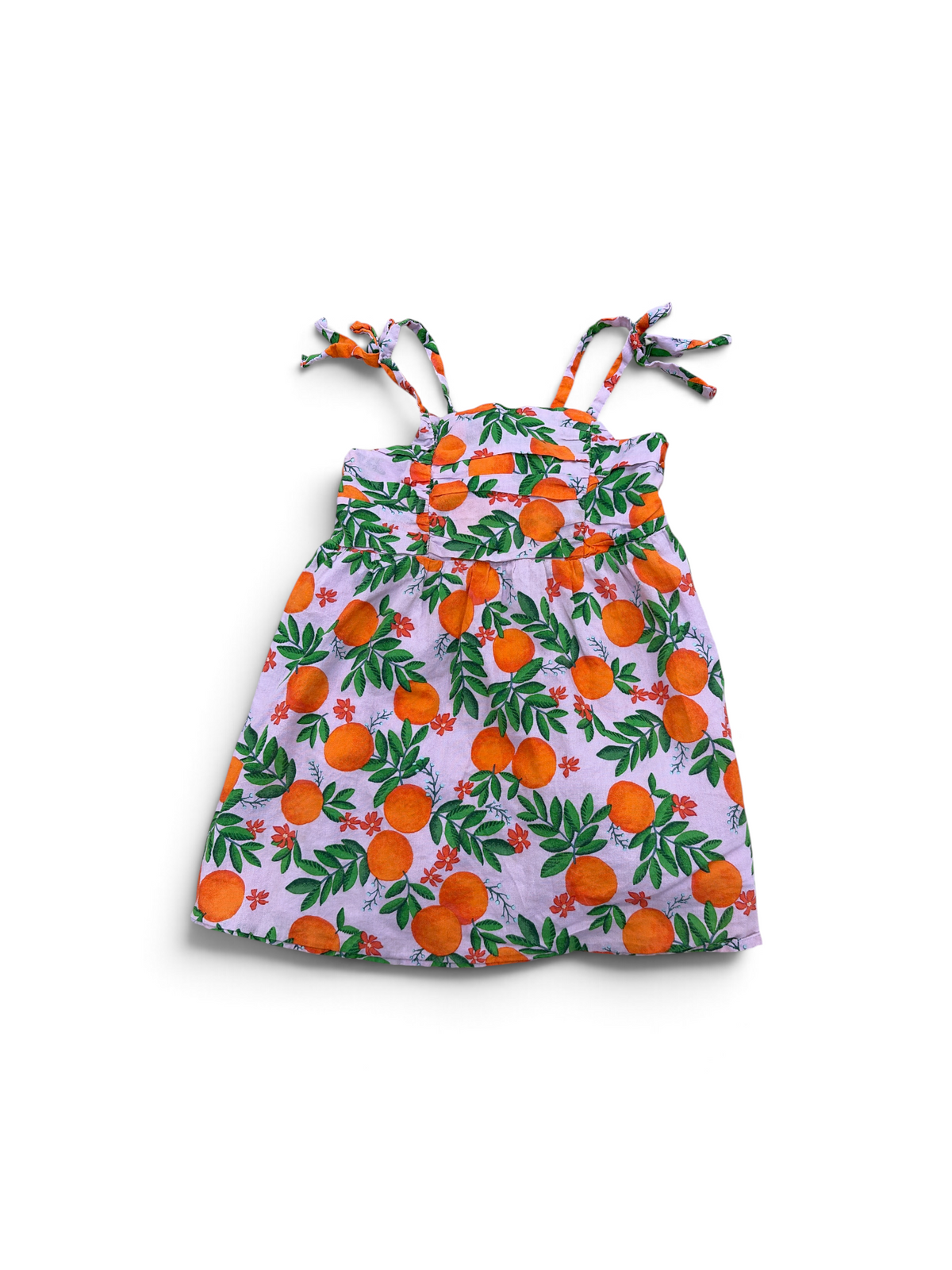 Purple Crewcuts Orange Sundress , 2T