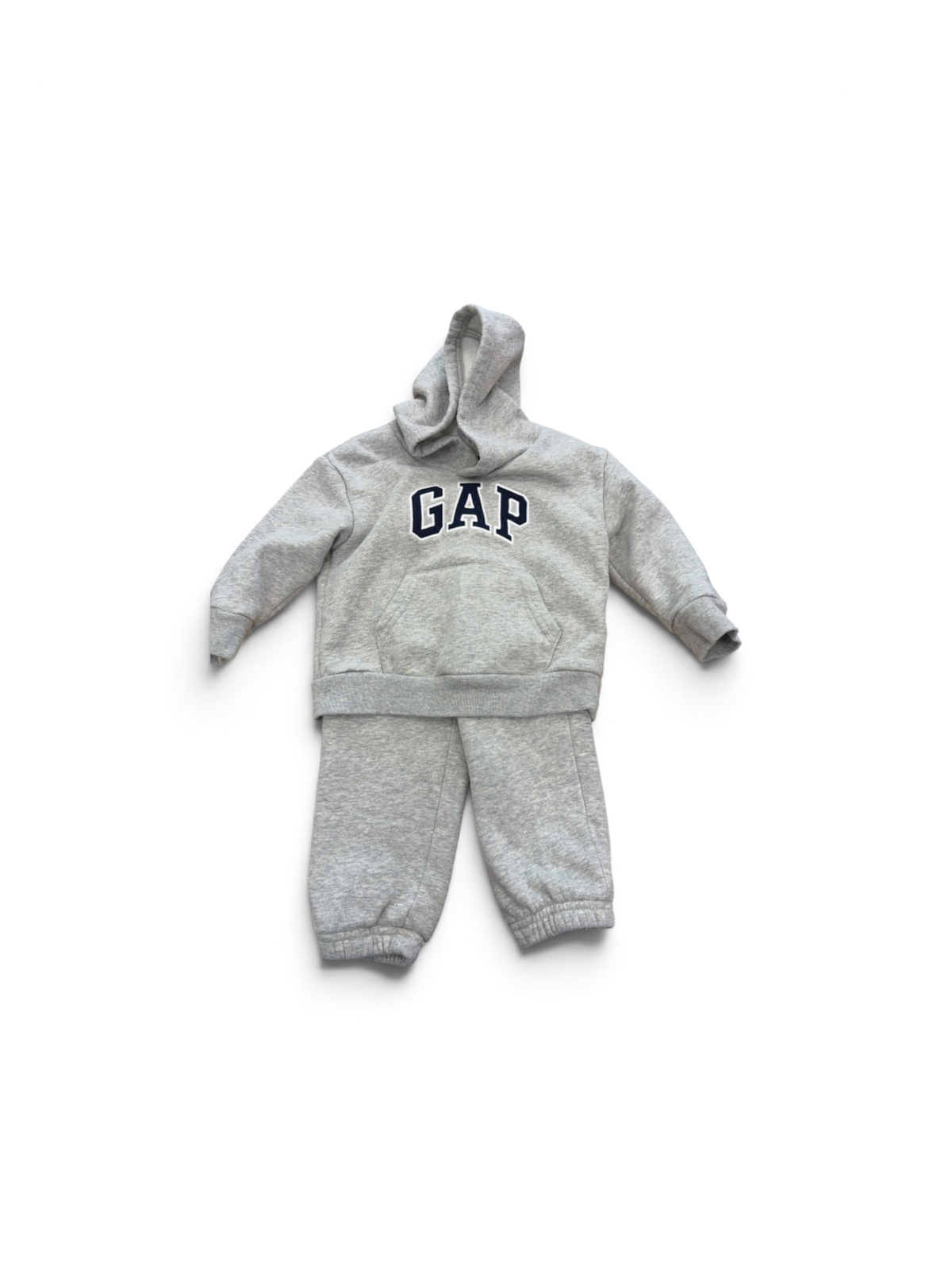Gray Baby Gap Logo Sweat Set, 24M